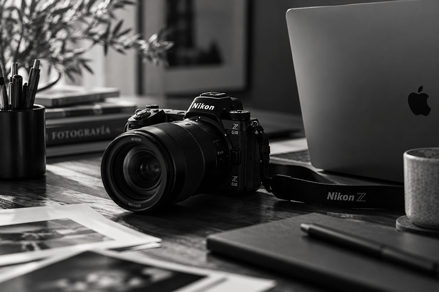 Cámara Nikon de Caro Roig, fotógrafa profesional